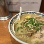 領寿庵 - 肉増し中華そば 豚骨出汁ベース