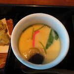 炉端炭火ダイニング海 - 2025年の｢鯛釜飯膳鯛づくし｣茶碗蒸し