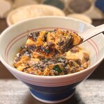 麻婆専門 永友 - 麻婆ランチ(1,200円)
サラダ･ライス･お漬物･ミニ杏仁豆腐付き