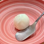 青山鮨孝 - りんごのシャーベット