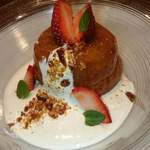 Savarin with rum flavor