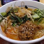 なか卯 - たっぷり野菜の担々そば　