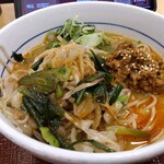 なか卯 - たっぷり野菜の担々そば　