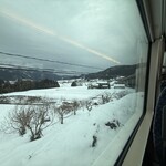 辻留 - 京都市を出ると雪の世界