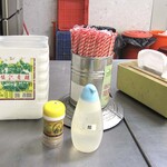 王家祖伝本産牛雑湯 - 卓上に常備されているもの