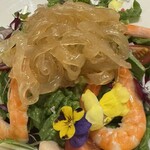 静岡四川飯店 - 海鮮サラダアップ