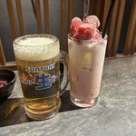 しなもん堂 すすきの店 - 乾杯のドリンク