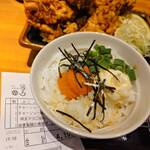 麺と鉄板焼き つづら - 明太マヨご飯