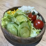 一也ラーメン - サラダ