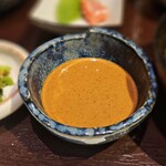 魚食処 一豊 - ゴマだれ