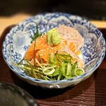 魚食処 一豊 - サーモンの刺身