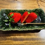 温石 - 驚きの甘さの採れたてイチゴ‼︎