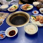 富久重 - ほぼ現地のランチ。