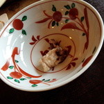 徳山鮓 - 熊肉がこんなに小さく^^;