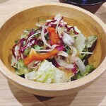 ビーフクラブ ノエル - きまぐれステーキセットのサラダ（2026年1月）