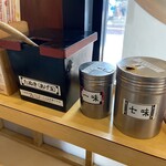 そばの神田東一屋 - 無料の天かす