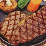 ビーフクラブ ノエル - きまぐれステーキ8500円ロース100g、イチボ100g（2026年1月）