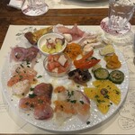 リカータ - リカータ名物前菜盛り合わせ