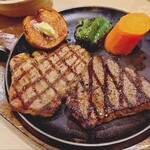 ビーフクラブ ノエル - きまぐれステーキ8500円、ロース100g、ランプ100g（2026年1月）