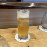 日本料理 貴漸 - 百年梅酒ソーダ割り