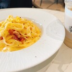 幸せのパンケーキ 淡路島テラス - カルボナーラ
