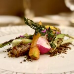 SALONE TOKYO - 毎回違うお野菜で、いつも美しい。青木シェフのスペシャリテでした。