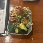 餃子とサワー ニホンバシ - バンバンジー