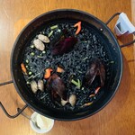 ミネバル - ④【パエリア】
・烏賊墨のパエジャ、アリオリソース