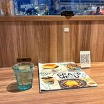 Botanical Garden SARU CAFE - 店内側はミラー的
