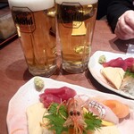 寿司の魚常 - 晩酌セット