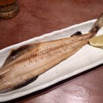 寿司の魚常 - ホッケはもう少し焼いた方がいいかも