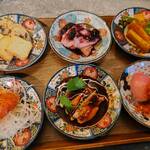 四川中華料理 PAO2 - 前菜盛り合わせ（もうひとつ頼んでます）