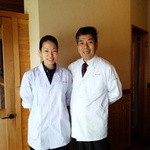 徳山鮓 - ご主人と娘さん（了承済み）