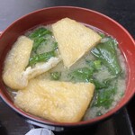 大村庵 - 味噌汁