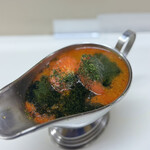 かれーの店 うどん  - オイスターオーシャン、ご飯大盛り、チーズ、スパイシーひき肉、焼トマト