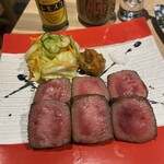 牛タンとおでんとクリスピー餃子　ひまわり［出汁］ - 
