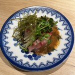 牛タンとおでんとクリスピー餃子　ひまわり［出汁］ - 