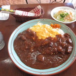 サンクシティカフェ・ラ・ココ - カレーオムライス　710円