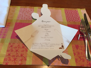 軽井沢ホテルブレストンコート - メニュー　朝から飲んでもいいひとはシードルだしてくれる