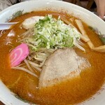 味の五十番 - 辛味もやしラーメン（味噌、1,000円）。