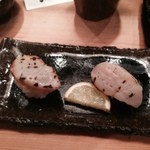 栄すし - 柱あぶり