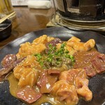 炭火焼肉 やまもと - ホルモン盛り合わせ