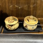 炭火焼肉 やまもと - 調味料　コチュジャンとおろしニンニク