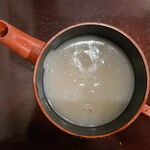 独活庵 - 2025.01.28 (水)    蕎麦湯