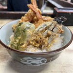 豊野丼 - ✅天丼(海老2本野菜3品)¥1.100❗️ 