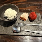 築地 すきやきの若松 - デザート