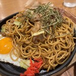 亜麻仁珈琲 高畑店 - 鉄板焼きそば！