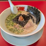 ラーメン山岡家 - 料理写真:朝ラーメン（のりトッピング）