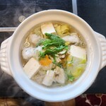 大ぐり山荘 - 日替わりランチ　ふぐ鍋