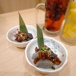 ミエノカクレガ - お通し